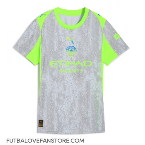 Manchester City Omar Marmoush #7 Tretí Ženy futbalový dres 2025-26 Krátky Rukáv Manchester City Omar Marmoush #7 Tretí Ženy futbalový dres 2025-26 Krátky Rukáv